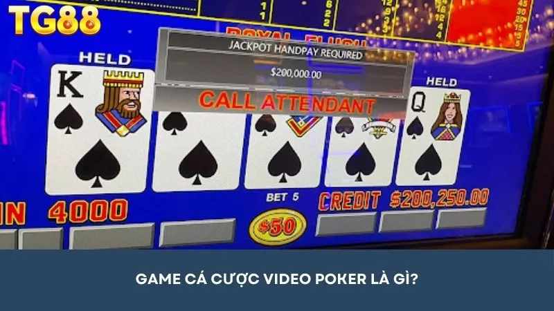 Game cá cược Video Poker là gì?